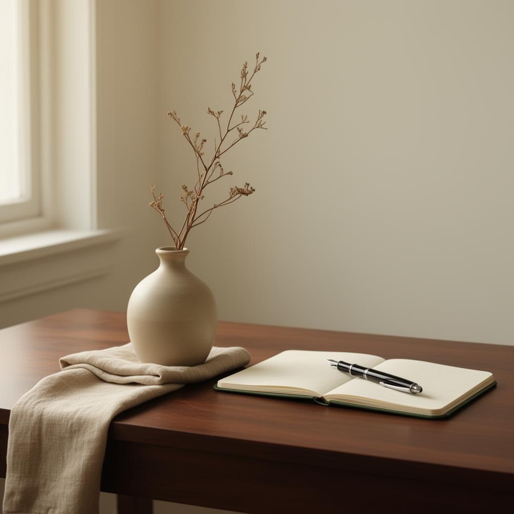 Detalhe editorial — momento de cuidado e atenção